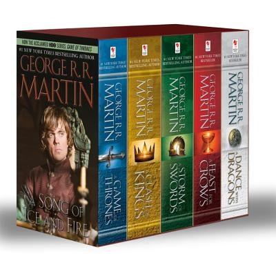 George R. R. Martin's a Game of Thrones 5-Book Boxed Set (Song of Ice and Fire Series): A Game of Thrones, a Clash of Kings, a Storm of Swords, a Feas by Martin, George R. R.