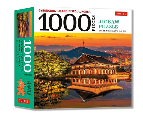 Gyeongbok Palace in Seoul Korea - 1000 Piece Jigsaw Puzzle: (Finished Size 24 in X 18 In) by Tuttle Publishing