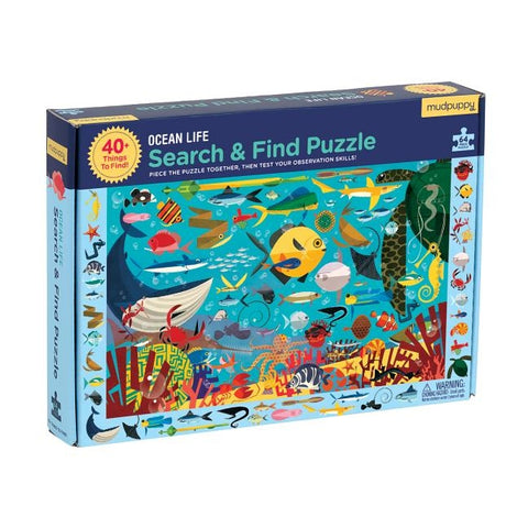 Ocean Life Search & Find Puzzle by Mudpuppy