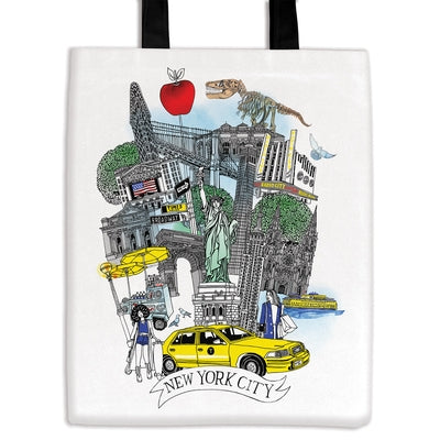 NYC Canvas Tote Bag by Galison