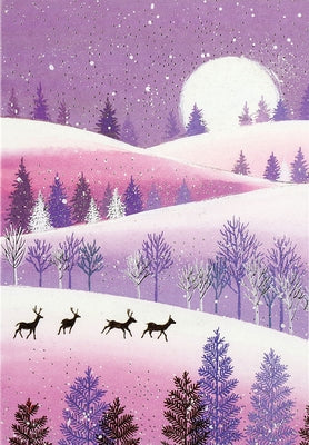 Silent Snowfall Small Boxed Holiday Cards by Peter Pauper Press Inc