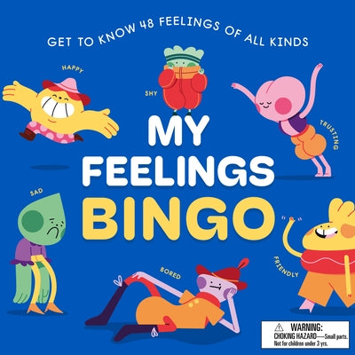 My Feelings Bingo: Get to Know 48 Feelings of All Kinds by Midouhas, Emily