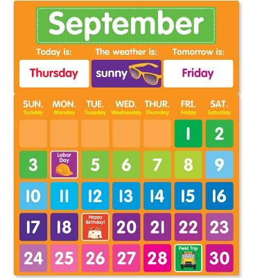 Color Your Classroom Calendar Bulletin Board by Scholastic