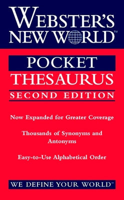 Webster's New World Pocket Thesaurus, Second Edition by Laird, Charlton