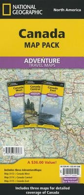 Canada [Map Pack Bundle] by National Geographic Maps