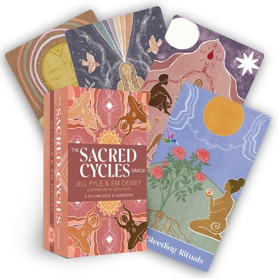 The Sacred Cycles Oracle: A 50-Card Deck and Guidebook by Pyle, Jill