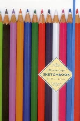 Sketchbook: Pencils: 128-Page Unlined Pages by Peony Press