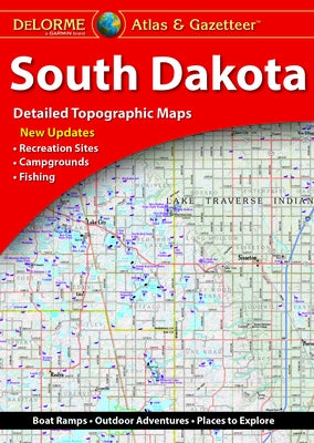 Delorme Atlas & Gazetteer: South Dakota by Rand McNally