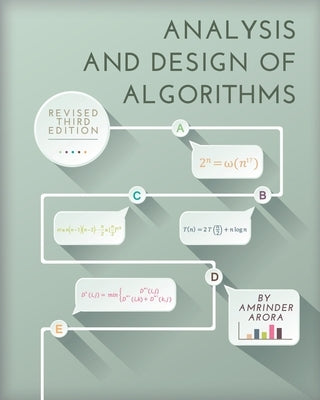 Analysis and Design of Algorithms by Arora, Amrinder