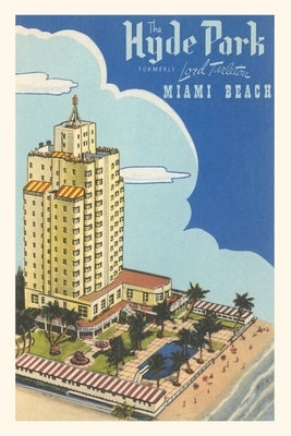 Vintage Journal Hyde Park Hotel, Miami Beach by Found Image Press