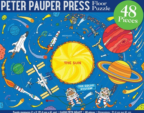 Solar System Kids' Floor Puzzle by Peter Pauper Press, Inc