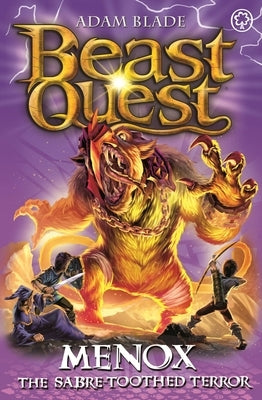 Beast Quest: Menox the Sabre-Toothed Terror: Series 22 Book 1 by Blade, Adam