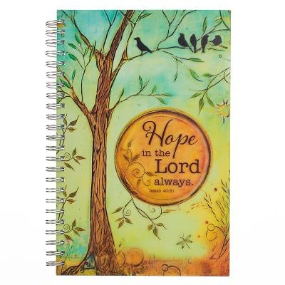 Notebook Wirebound Hope in the Lord Isaiah 40: 31 by 