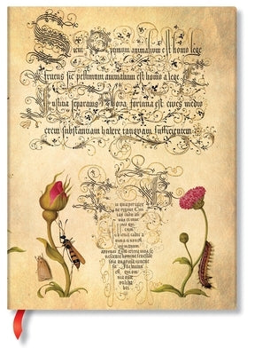 Flemish Rose Hardcover Journals Ultra 144 Pg Lined Mira Botanica by Paperblanks Journals Ltd