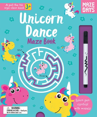 Unicorn Dance Maze Book by Isaacs, Connie