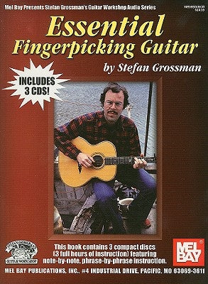 Essential Fingerpicking Guitar [With 3 CDs] by Grossman, Stefan