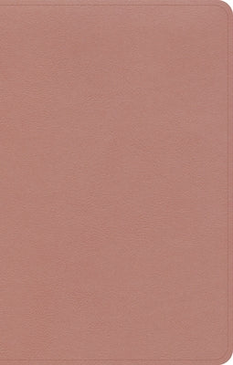 CSB Personal Size Bible, Rose Gold Leathertouch by Csb Bibles by Holman