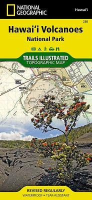 Hawaii Volcanoes National Park Map by National Geographic Maps