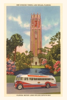 Vintage Journal Bok Singing Tower, Lake Wales, Florida by Found Image Press