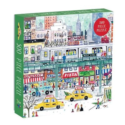 Michael Storrings New York City Subway 500 Piece Puzzle by Galison