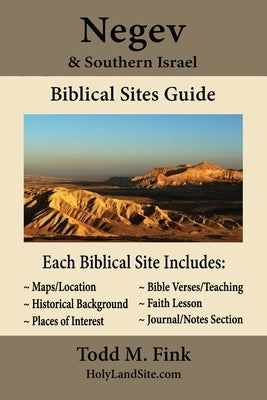 Negev & Southern Israel Biblical Sites Guide by Fink, Todd M.