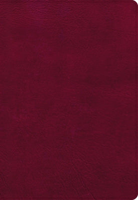 NASB Super Giant Print Reference Bible, Burgundy Leathertouch by Holman Bible Publishers