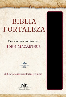 Biblia Fortaleza - Rvr60 Negro by MacArthur, John