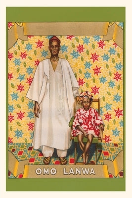 Vintage Journal African Man with Child by Found Image Press