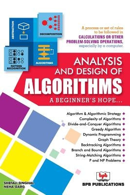 Analysis and Design of Algorithms by Singhal, Shefali