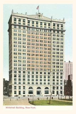 Vintage Journal Whitehall Building, New York City by Found Image Press