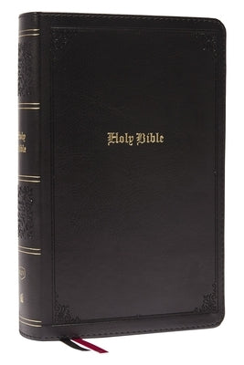 Kjv, Personal Size Large Print Single-Column Reference Bible, Leathersoft, Black, Red Letter, Comfort Print: Holy Bible, King James Version by Thomas Nelson