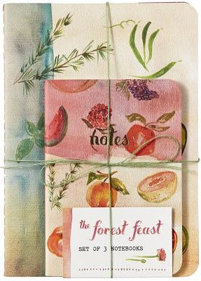The Forest Feast Notebooks (Set of 3) by Gleeson, Erin