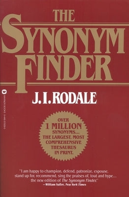 The Synonym Finder by Rodale, J. I.