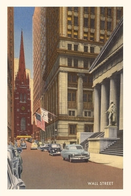 Vintage Journal Wall Street, New York City by Found Image Press