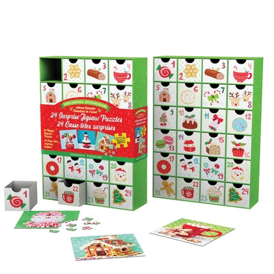 Sweet Christmas Advent Calendar Puzzle Set by Eurographics