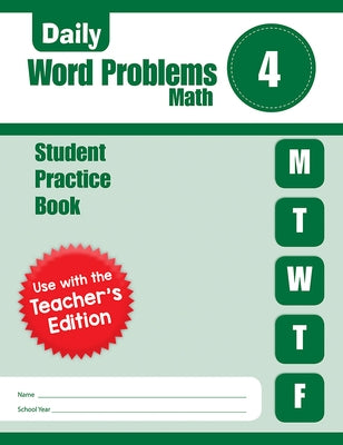 Daily Word Problems Math, Grade 4 Student Workbook by Evan-Moor Corporation