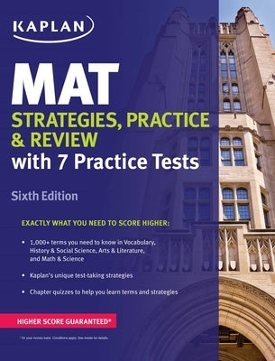 Mat Strategies, Practice & Review by Kaplan Test Prep