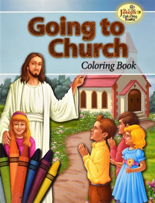 Going to Church Coloring Book by Goode, Michael