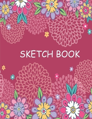 sketch book for beginners Notebook for Drawing, Writing, Painting, Sketching or Doodling 8.5*11 by Sketch Book, Demh