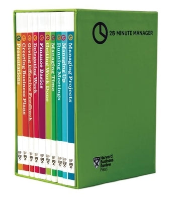 HBR 20-Minute Manager Boxed Set (10 Books) (HBR 20-Minute Manager Series) by Review, Harvard Business