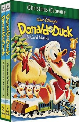 Walt Disney's Donald Duck Holiday Gift Box Set: Christmas on Bear Mountain & a Christmas for Shacktown: Vols. 5 & 11 by Barks, Carl