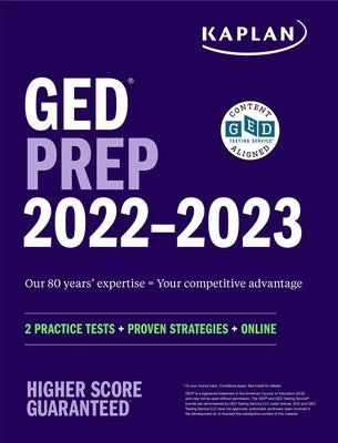 GED Test Prep 2022-2023: 2 Practice Tests + Proven Strategies + Online by Van Slyke, Caren