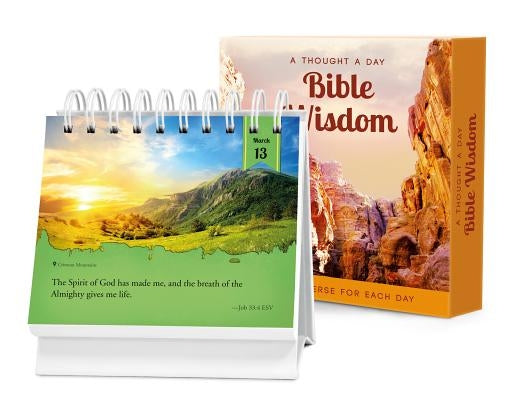 A Thought a Day--Bible Wisdom: A Daily Desktop Quotebook by Wexler, Brooke