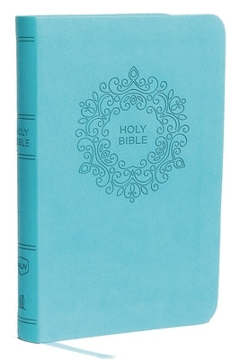 NKJV, Value Thinline Bible, Compact, Imitation Leather, Blue, Red Letter Edition by Thomas Nelson