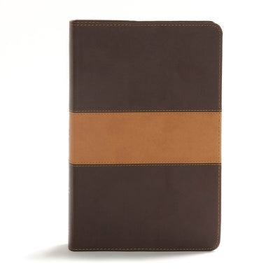 CSB Disciple's Study Bible, Brown/Tan Leathertouch: Black Letter, Reading Plan, Robby Gallaty, Study Notes and Commentary, Ribbon Marker, Sewn Binding by Gallaty, Robby