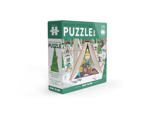 Read Island: Snowy Storytime Puzzle: 250-Piece Jigsaw Puzzle by Magistro, Nicole
