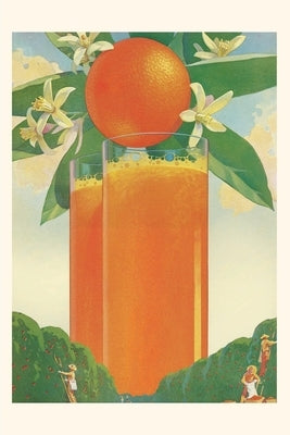 Vintage Journal Giant Orange Juice, Orchard by Found Image Press