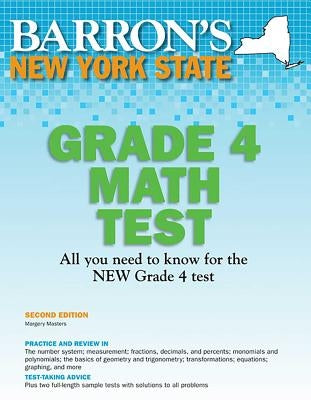 New York State Grade 4 Math Test by Masters, Margery