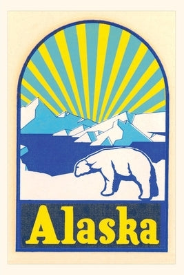 Vintage Journal Alaska Decal, Polar Bear by Found Image Press