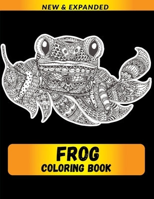 Frog Coloring Book: For Best Gift for Adults and Grown Ups by Publications, Draft Deck
